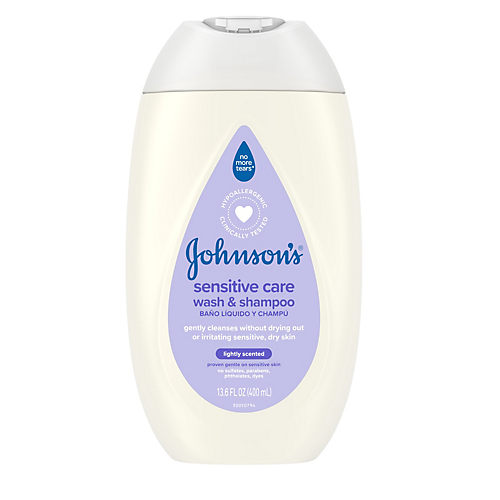 Johnson's Sensitive Care Face & Body Cream - Shop Lotion & Powder at H-E-B