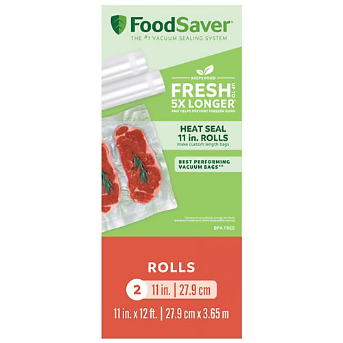 FoodSaver GameSaver Quart Size Vacuum-Seal Bags - 8 x 11 - 44 ct