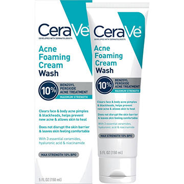 CeraVe Acne Foaming Cream Wash