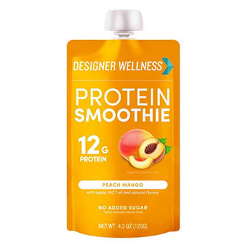 Designer Wellness 12g Protein Smoothie - Peach Mango
