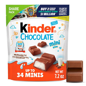 Kinder Chocolate Mini Candy Bars - Share Pack