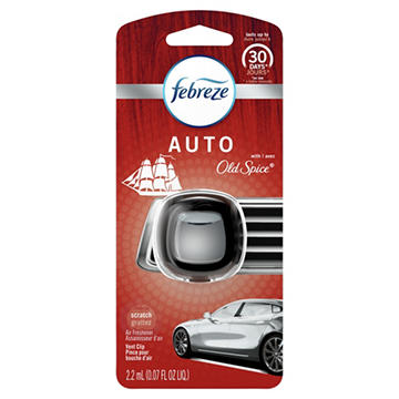 Febreze Car Vent Clip Air Freshener - Old Spice