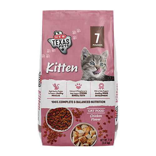 H E B Texas Pets Dry Cat Food 4 Flavor Morsels Shop Food at H E B