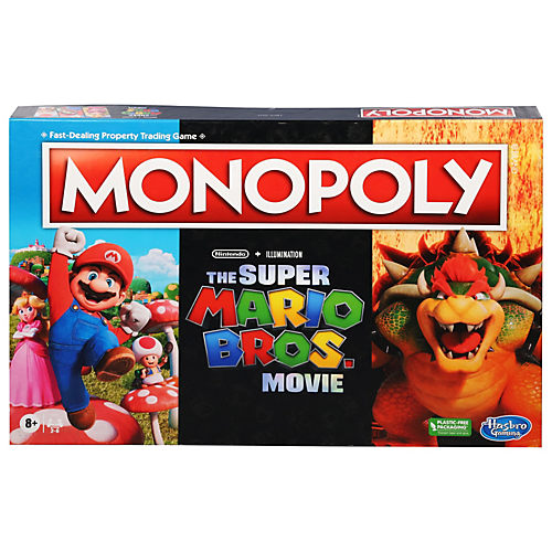 The Game of Life Super Mario Premium Edition Board Game by Hasbro, Nintendo