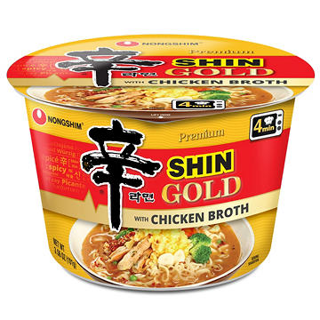 Nongshim Shin Gold with Chicken Broth
