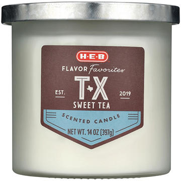H-E-B Flavor Favorites TX Sweet Tea Scented Candle