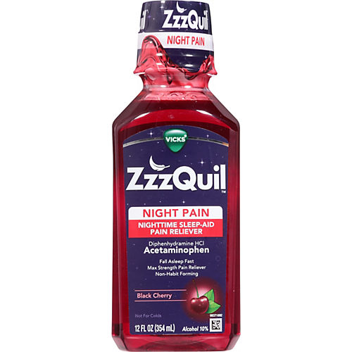 Vicks ZzzQuil Warming Berry Nighttime Sleep-Aid Liquid - Shop Sleep &  Snoring Aids at H-E-B