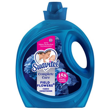 Suavitel Complete HE Liquid Fabric Conditioner, 158 Loads - Field Flowers