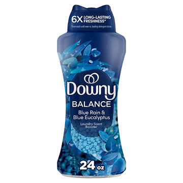Downy Infusions BALANCE In-Wash Laundry Scent Booster Beads - Crisp Rain and Blue Eucalyptus