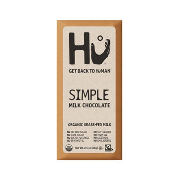 Hu Organic Grass-Fed Simple Milk Chocolate Bar