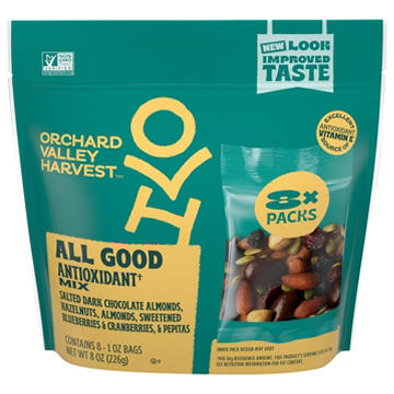 Orchard Valley Harvest All Good Antioxidant Trail Mix Snack Packs