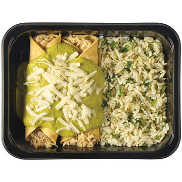 Meal Simple by H-E-B Poblano Chicken Enchiladas Bowl