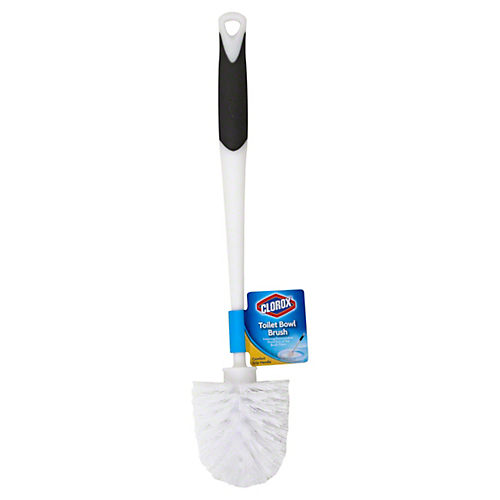 Clorox 2-In-1 Double-Sided Tile and Grout Bathroom Cleaning Brush,  Blue/White 