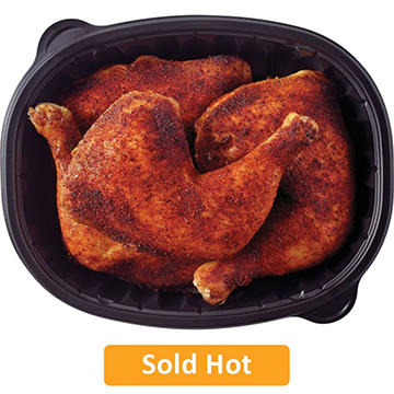 Meal Simple by H-E-B Chicken Leg Quarters – Mesquite BBQ (Sold Hot)
