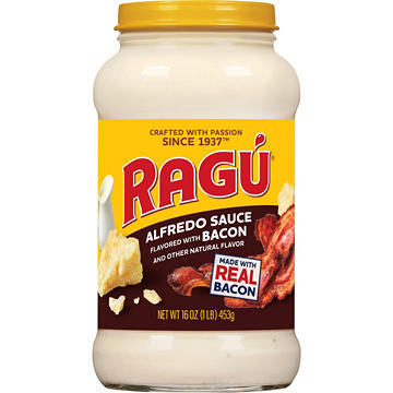 Ragu Alfredo Sauce with Bacon