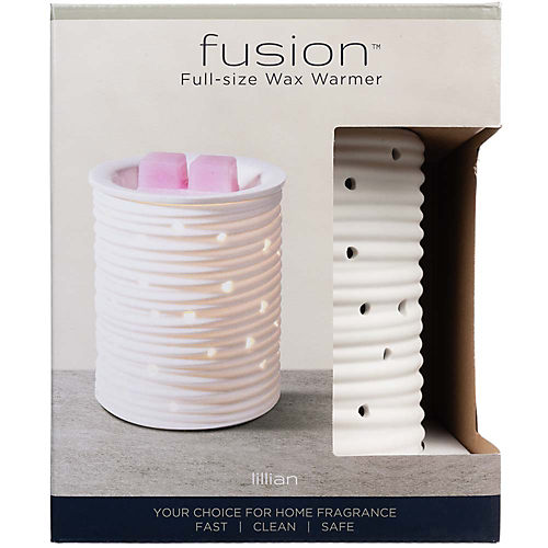 Fusion-Rose Porcelain Warmer