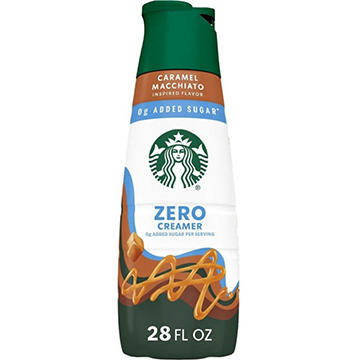 Starbucks Zero Sugar Added Liquid Coffee Creamer - Caramel Macchiato