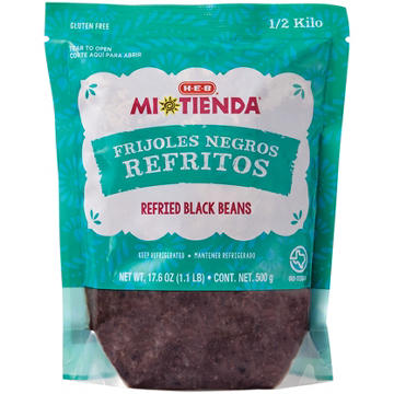 H-E-B Mi Tienda Frijoles Negros Refritos Refried Black Beans