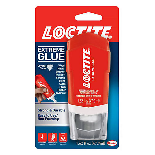 LOCTITE Super Glue Gel Control No Drip Adhesive Glue .14 oz 4 g Ceramic  Leather Rubber Wood Paper Metal Most Plastics