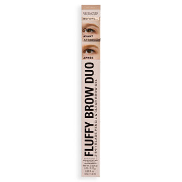 Makeup Revolution Fluffy Brow Duo Pencil - Blonde