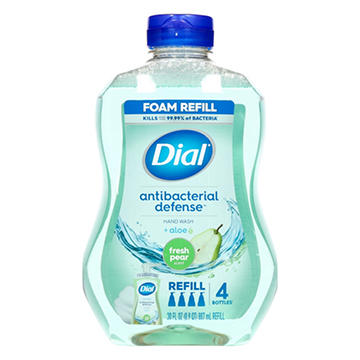 Dial Antibacterial Foaming Hand Wash Refill - Fresh Pear