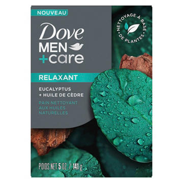 Dove Care Natural Bar Soap Eucalyptus & Cedar Oil
