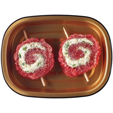 Meal Simple by H-E-B Jalapeño Popper-Stuffed Beef Flank Steak Pinwheel Entrée