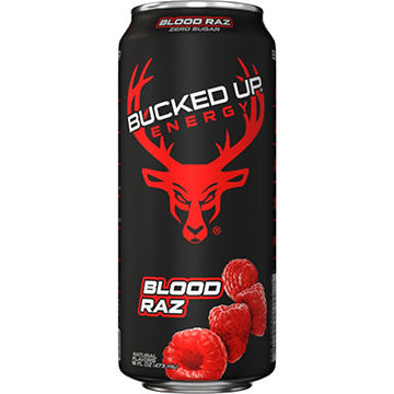 Bucked Up Zero Sugar Energy Drink - Blood Raz