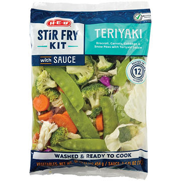H-E-B Vegetable Stir Fry Kit - Teriyaki