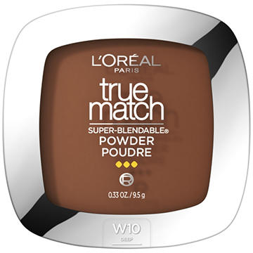 L'Oréal Paris True Match Super-Blendable Oil Free Makeup Powder W10 Deep