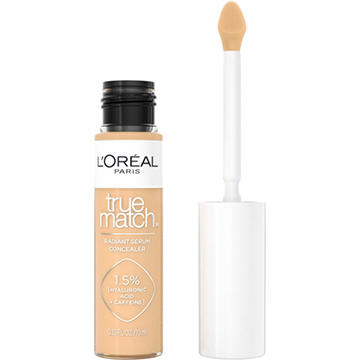 L'Oréal Paris True Match Radiant Serum Concealer with Hyaluronic Acid, Caffeine W5