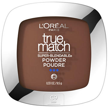 L'Oréal Paris True Match Super-Blendable Oil Free Makeup Powder C9 Deep