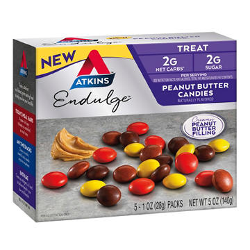 Atkins Endulge Treat Packs - Peanut Butter Candies