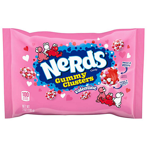 Nerds Holiday Gummy Clusters, Fruity Stocking Stuffer Candy, 3oz