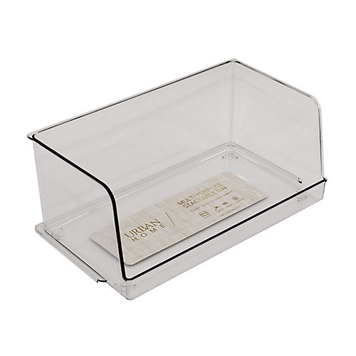 Small Multi-Purpose Bin Smoke, 13″ x 3.625″ x 9.75″ – Find Organizers That  Fit