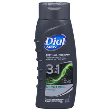 Dial Men 3-in-1 Body, Hair & Face Wash - Recharge