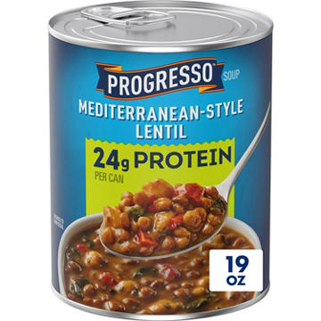 Progresso Protein Mediterranean Style Lentil Soup