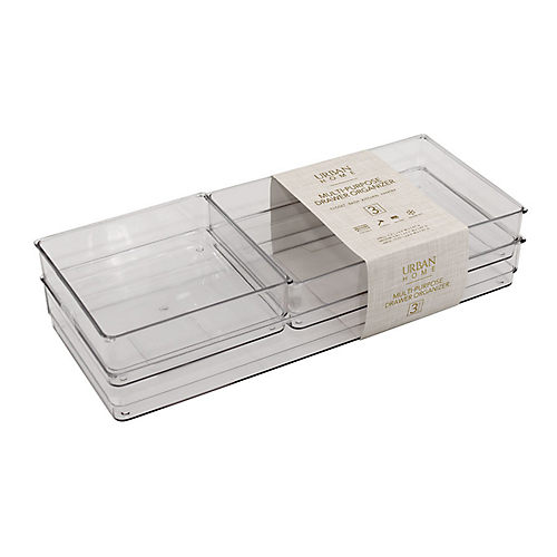 UrbanFinds Clear Drawer Organizer