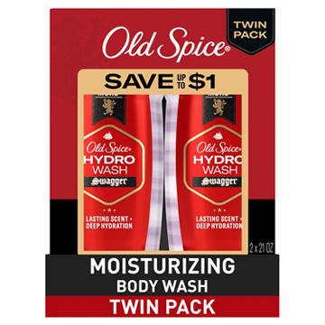 Old Spice Swagger Hydro Wash Twin Pack
