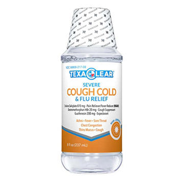 TexaClear Severe Cough Cold & Flu Relief