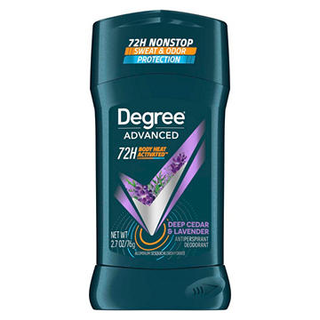 Degree 72 Hr Advanced Antiperspirant Deodorant - Deep Cedar & Lavender