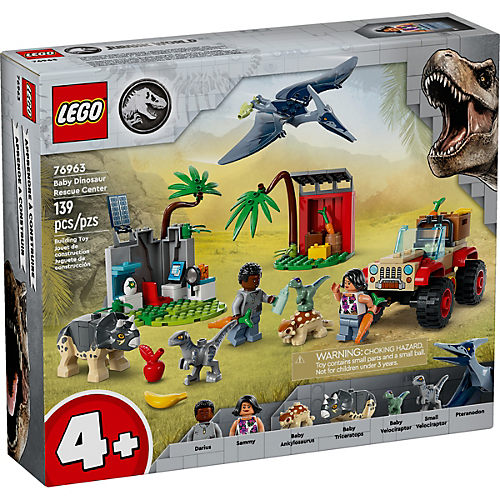 LEGO Jurassic World Blue & Beta Velociraptor Capture 76946 Building Kit  (181 Pieces) 6332797 - Best Buy