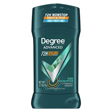 Degree Men 72 Hr Advanced Antiperspirant Deodorant - Ice Eucalyptus