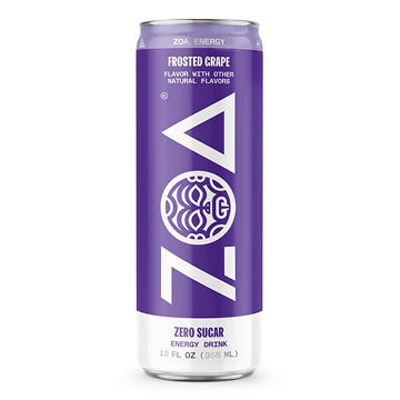 ZOA Zero Sugar Energy Drink - Frosted Grape