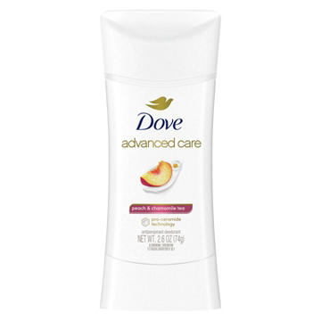 Dove Advanced Care Antiperspirant Deodorant - Peach & Chamomile Tea