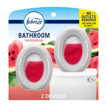 Febreze Bathroom Air Freshener Odor-Fighting - Sweet Watermelon Vine Scent