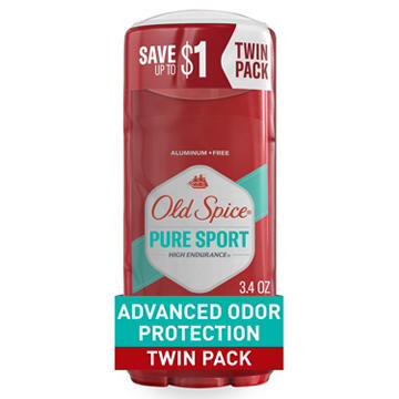 Old Spice High Endurance Aluminum Free Deodorant - Pure Sport