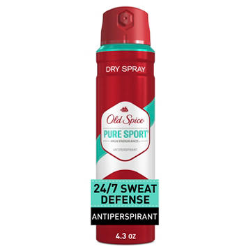 Old Spice High Endurance Antiperspirant Dry Spray - Pure Sport