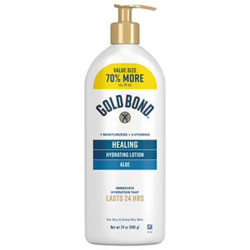 Gold Bond Healing Hydrating Lotion -  Aloe