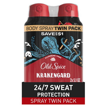 Old Spice Aluminum-Free Body Spray - Krakengard